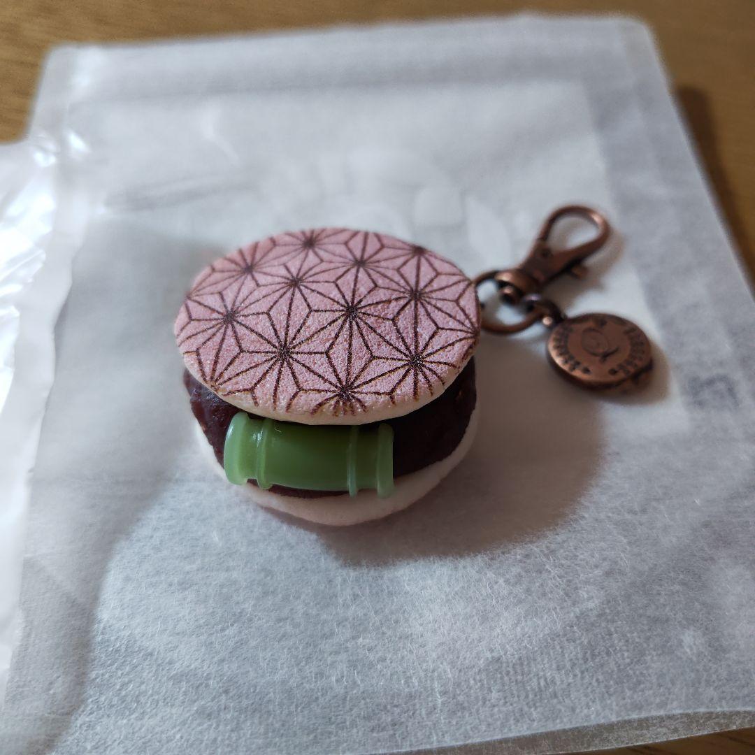 希少 Q-pot.×TVアニメ鬼滅の刃 和菓子バッグチャーム竈門禰豆子