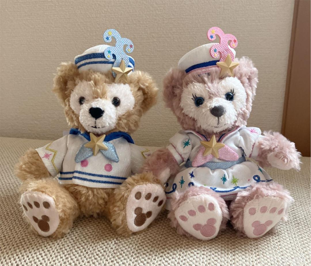 ダッフィー&シェリーメイ★お出かけポージープラッシー