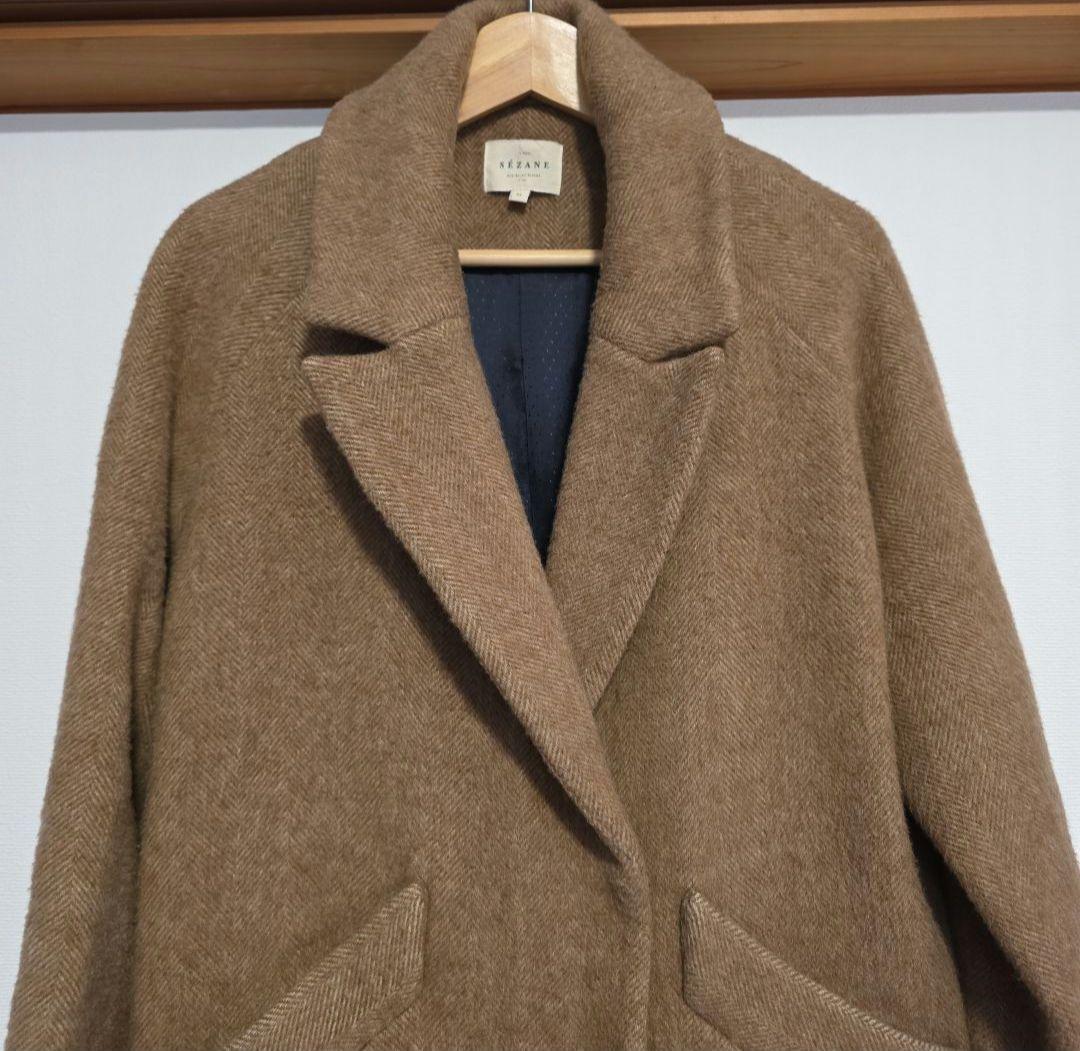Sezane Ander Wool Coat セザンヌのウールコート 34
