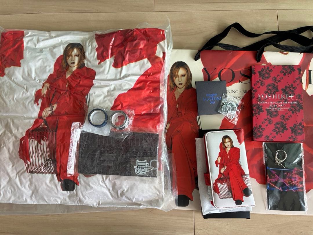 YOSHIKI グッズ　ディナーショー他