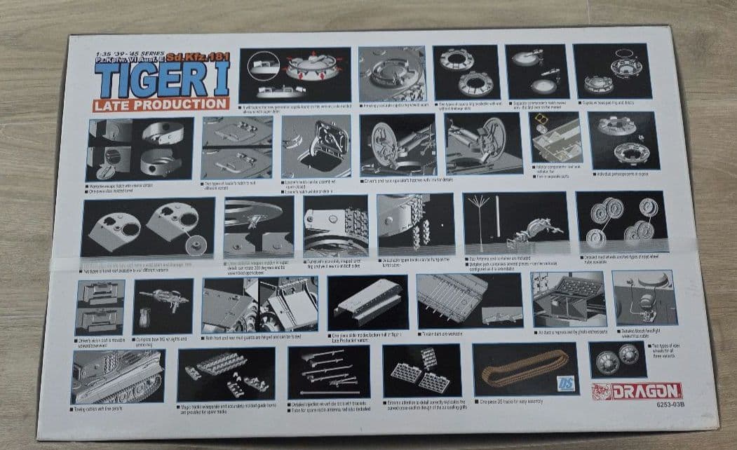 第二次世界大戦ドイツ軍重戦車ティーガーI後期生産型 3in1 TIGER Ⅰ