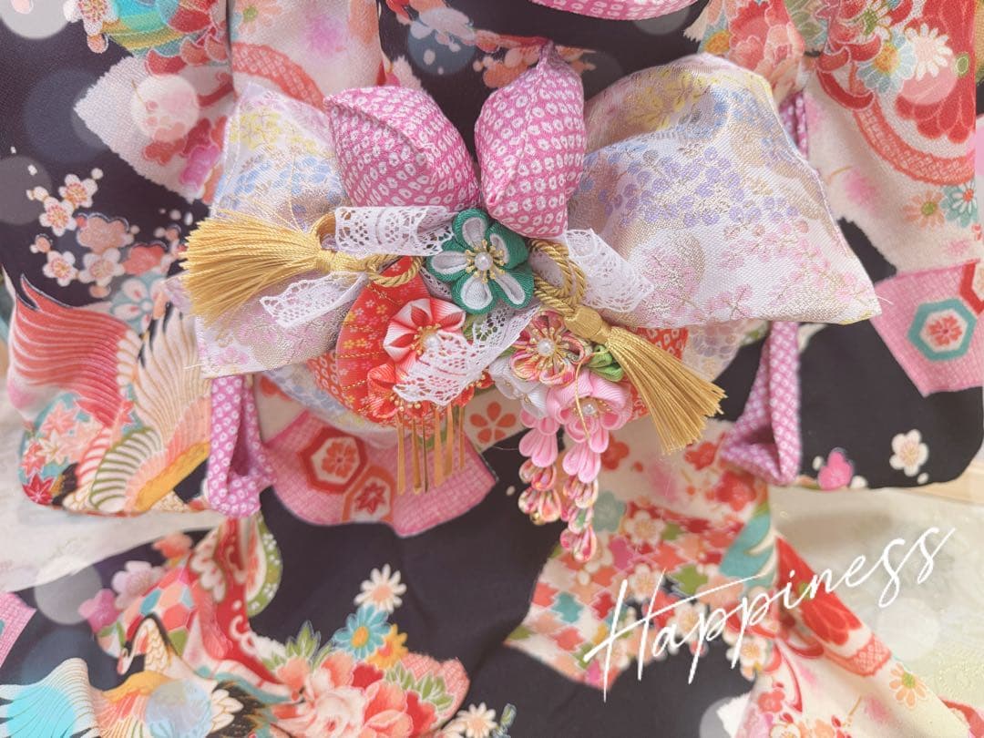 B455.pon2pan2☆犬オーダーお着物☆犬お着物☆犬お引き摺りお着物