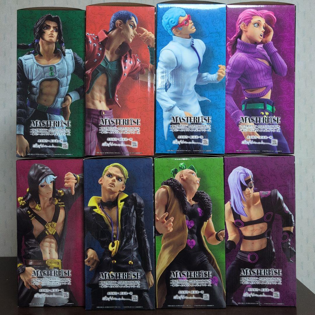 一番くじ　ジョジョの奇妙な冒険　フィギュア　A　B　C　D　E　F　G　コンプ