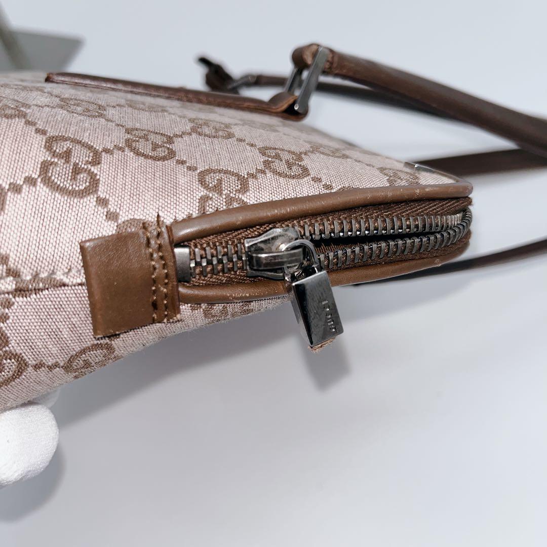 GUCCI グッチ　ハンドバック　001 4283 GG柄 GGキャンバス　肩掛