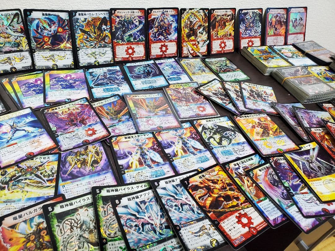 【引退品+デッキ５種付き】デュエルマスターズ
