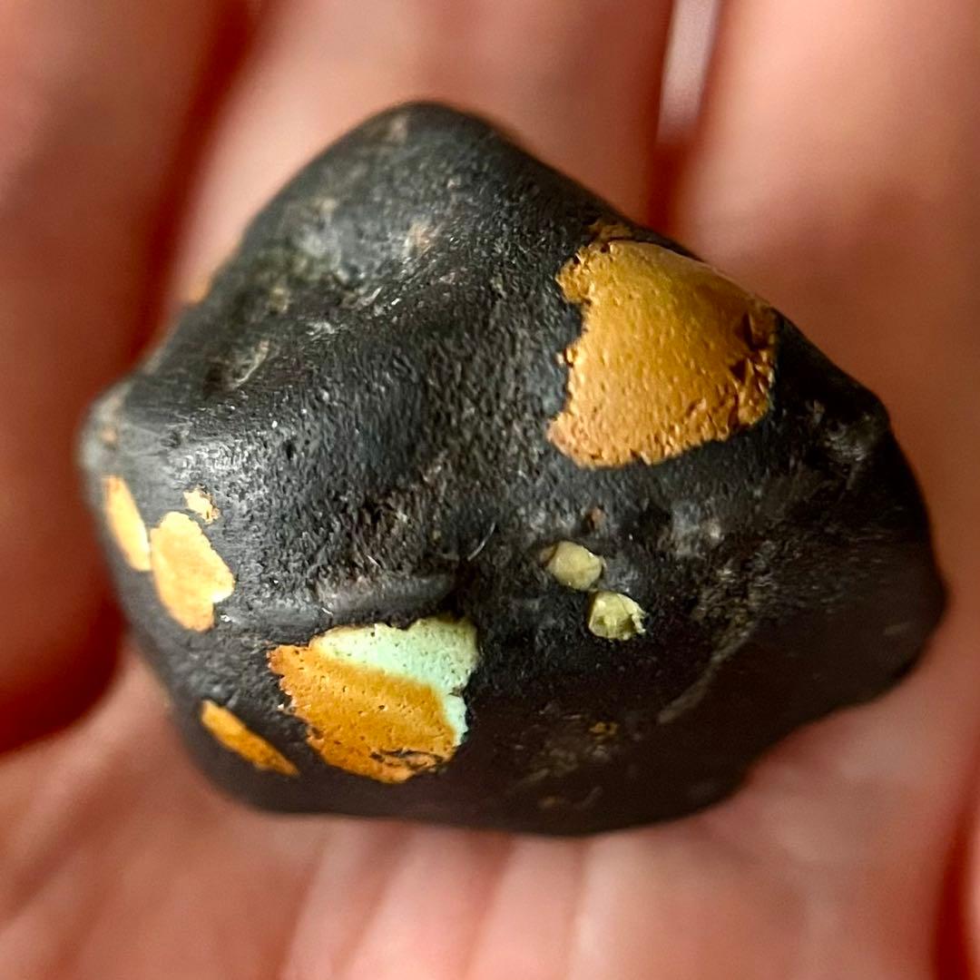 レア ターコイズ カラフル スパイダーウェブ 原石 58.8ct 天然石 鉱物