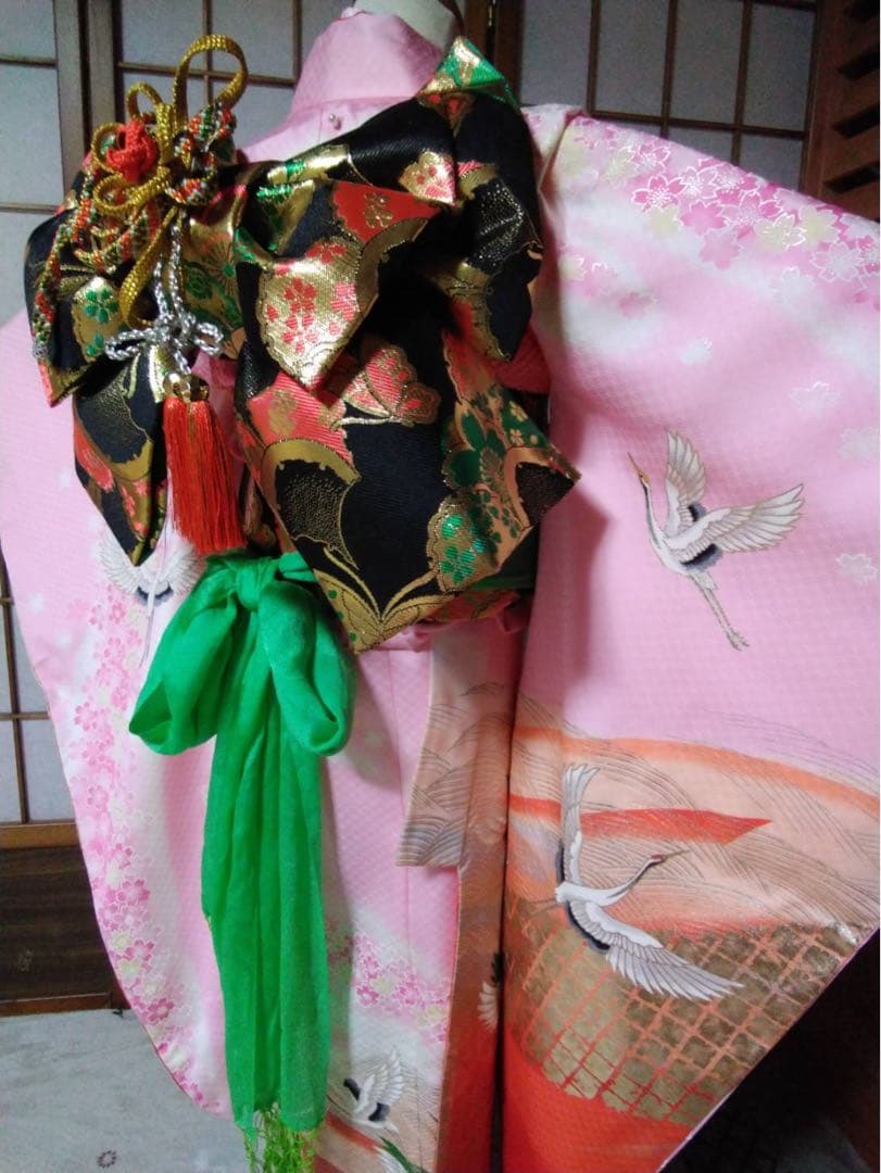 7歳向けのお着物セットです