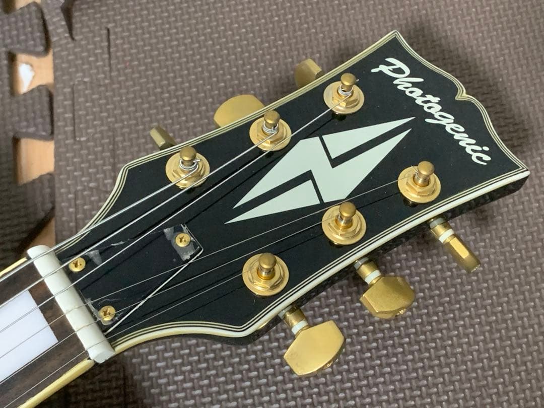 フォトジェニック Photo Genic LPC レスポールカスタム 黒