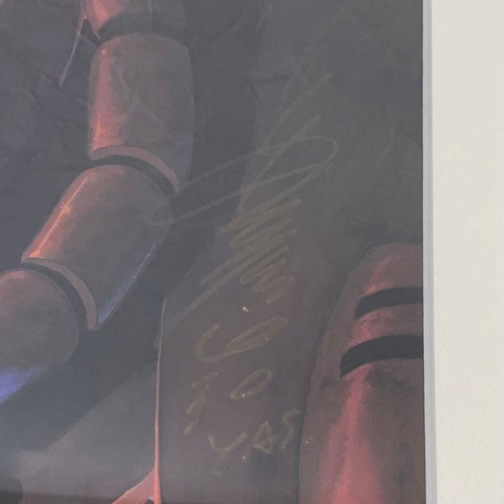 ★573 安彦良和 The origin サイン入 「機動戦士ガンダム」複製原画