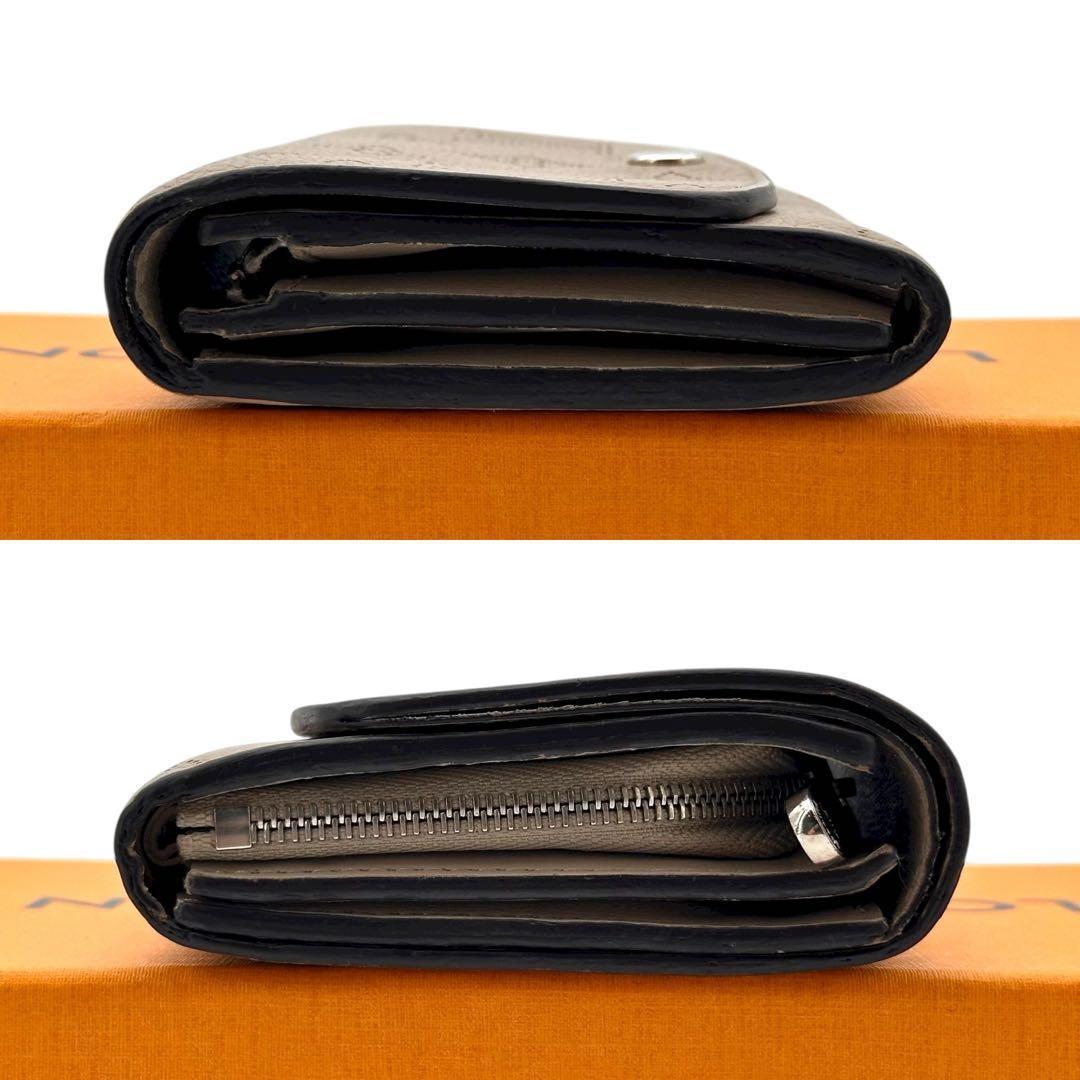 ルイヴィトン　マヒナ　ポルトフォイユ　イリス　コンパクト　ガレ　ベージュ　LV