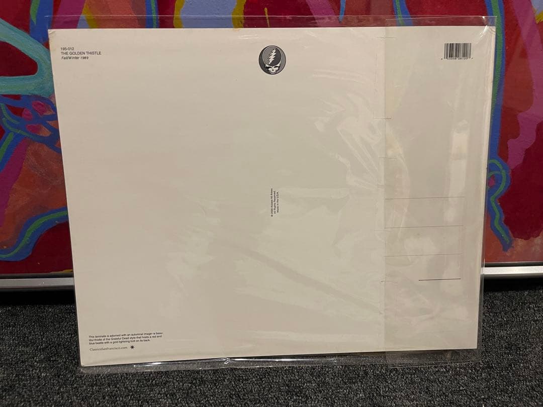 2000年代 グレイトフル・デッド ポスター ポストカード 大きいサイズ レア