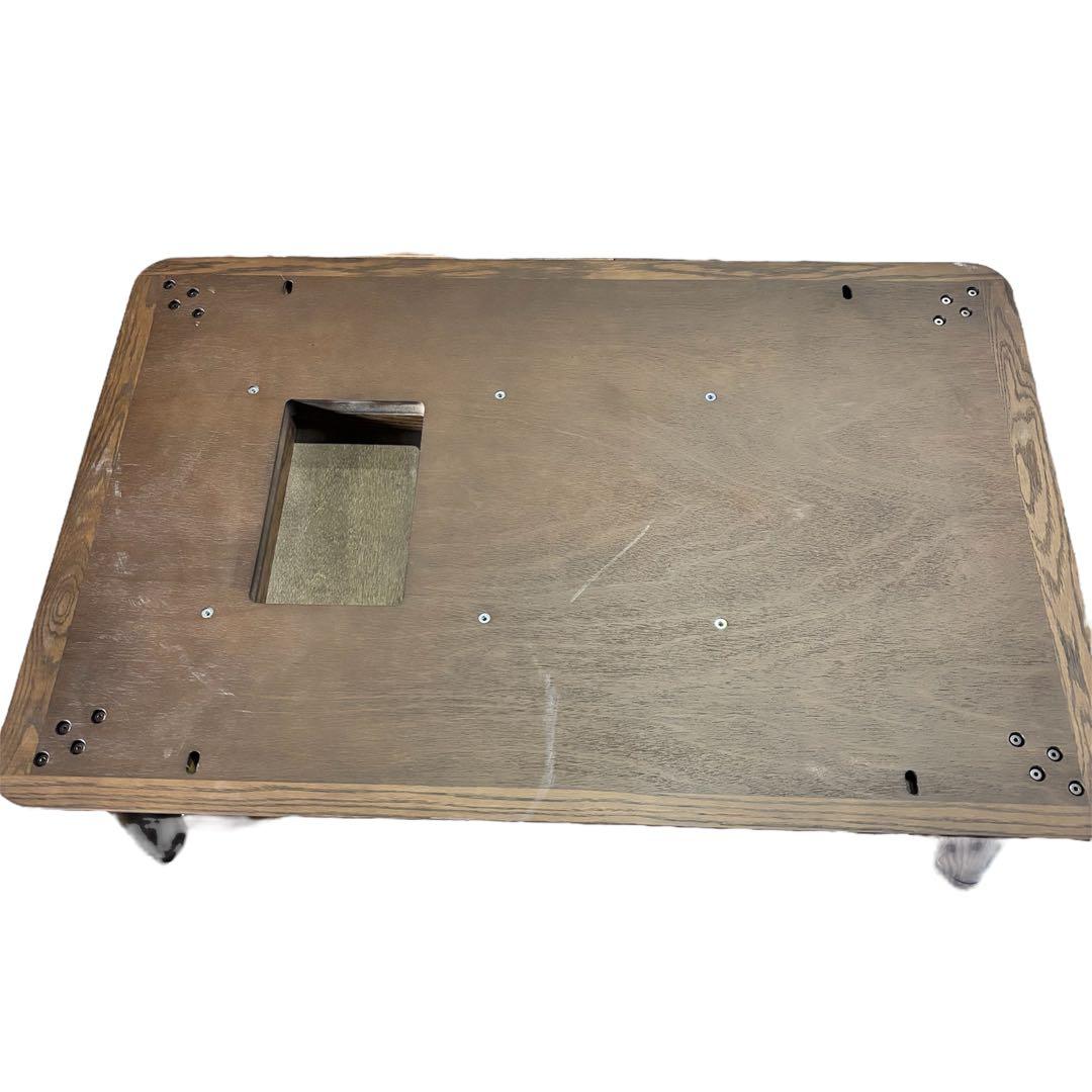 浜本工芸 電気コタツ NO.5500 オーク カフェオーク色 食卓テーブル