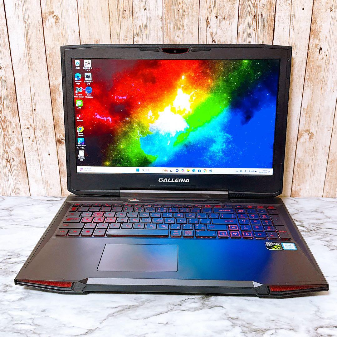 高性能i7＆メモリ16GB/爆速SSD✨グラボ搭載 カメラ付 すぐ使えるパソコン