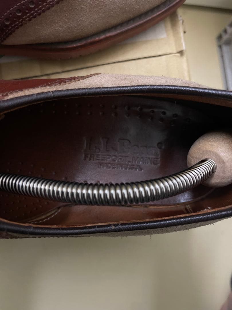 LL bean サドルシューズ 9 1/2D 約27.5cm