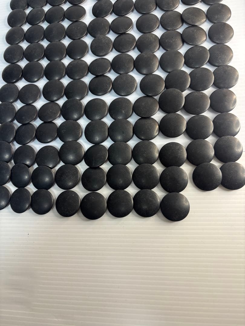 囲碁 碁石 蛤 177個 那智黒 168個 ケース付き　洗浄済み ハマグリ