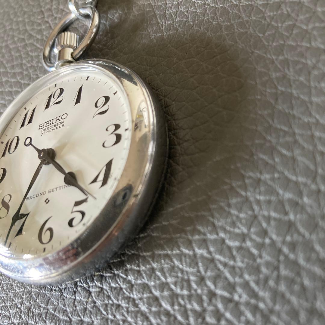 SEIKO 国鉄　天鉄　懐中時計　鉄道時計　稼働品