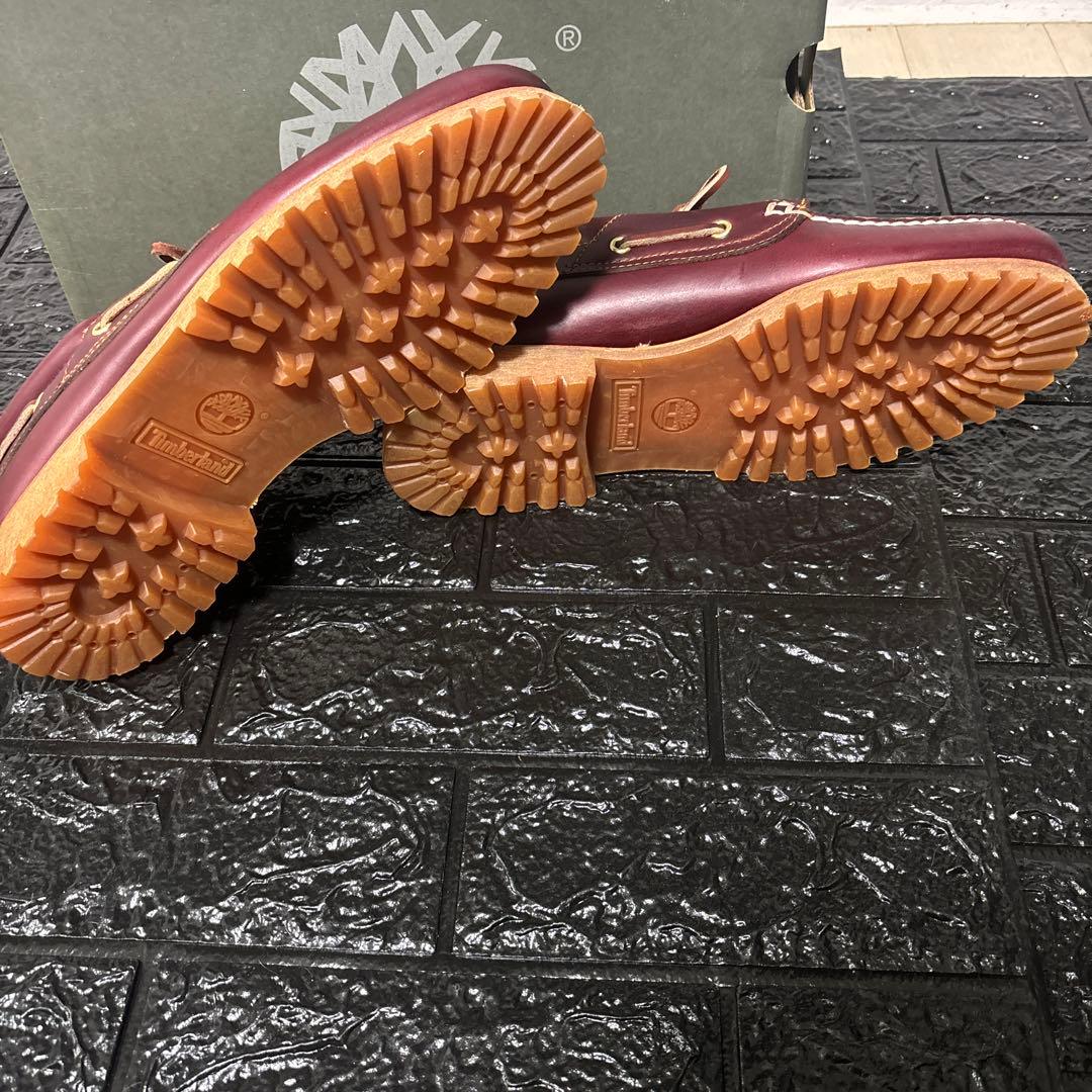 ティンバーランド ズ 3eye クラシックラグ 、バーガンディ