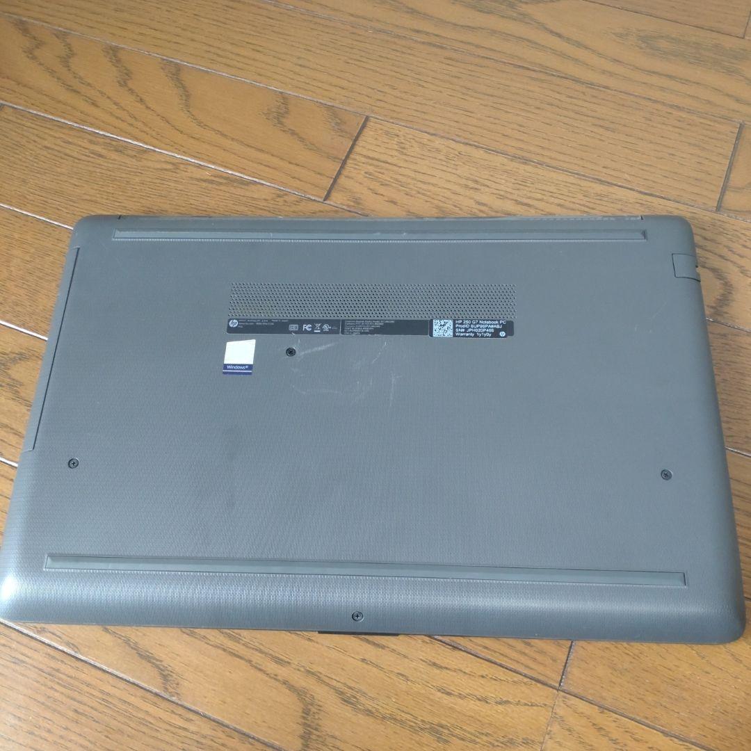 HP ノートPC (250 G7) 本体 電源ケーブル付き