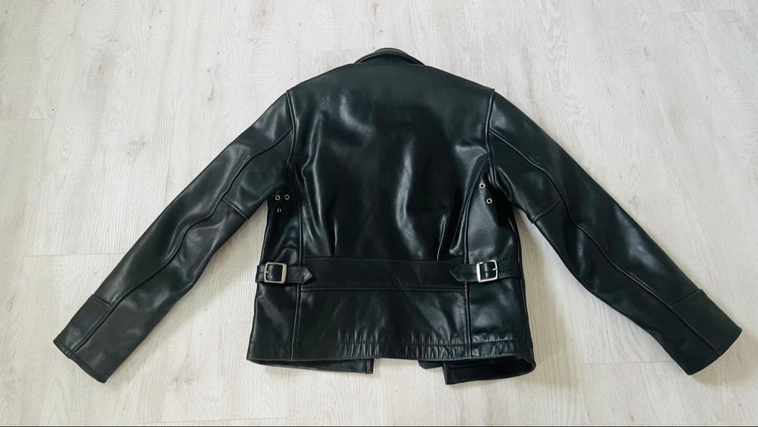 Freedom フリーダム シングルライダースジャケット 牛革 36