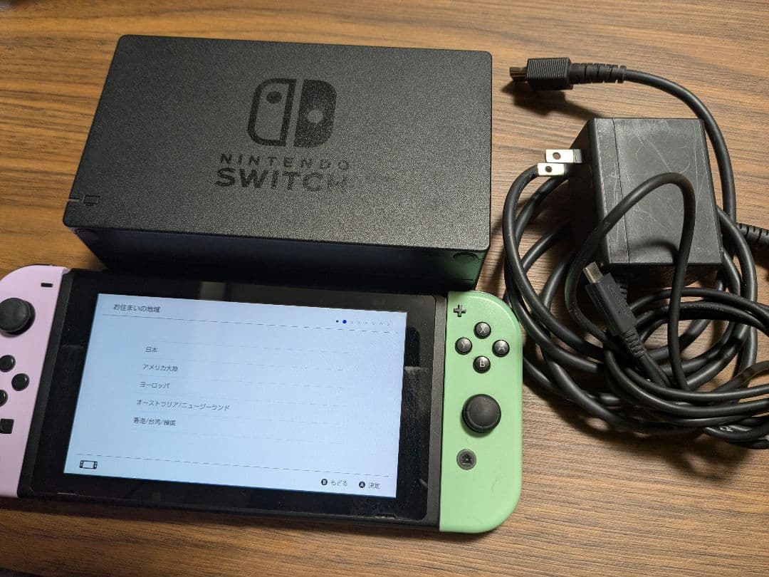 Nintendo switch 本体 MicroSD128GB ドック ケーブル