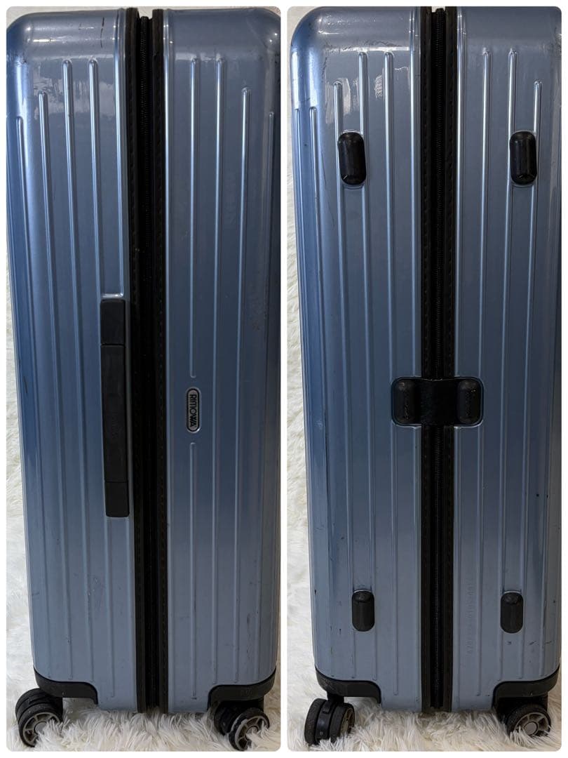 RINOWA サルサエアー 80L 4輪 TSAロック アイスブルー 大容量