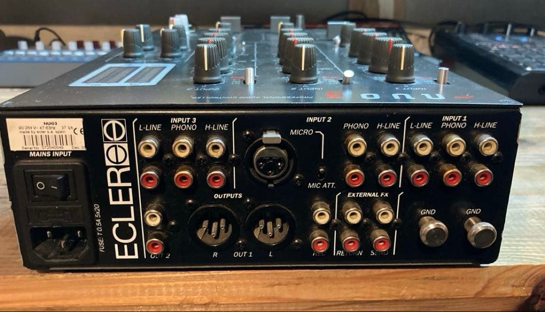 ECLER nuo3 DJミキサー　【ジャンク扱い】