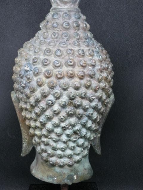 ブッダ　仏陀　仏頭　仏像　タイ　アンティーク　置物