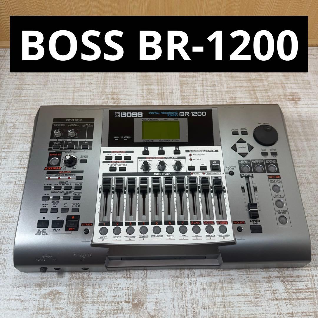 BOSS BR-1200 マルチトラックレコーダー　ボス　アダプター
