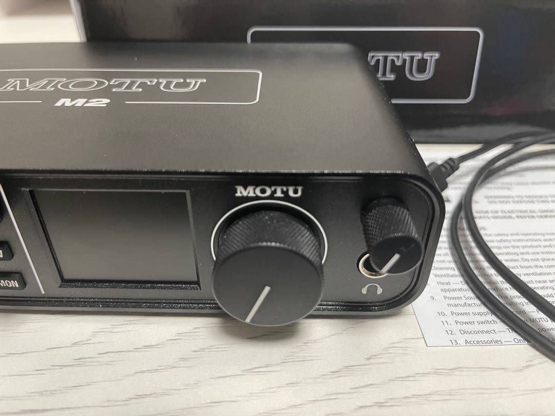 MOTU ( モツ )M2 オーディオインターフェイス