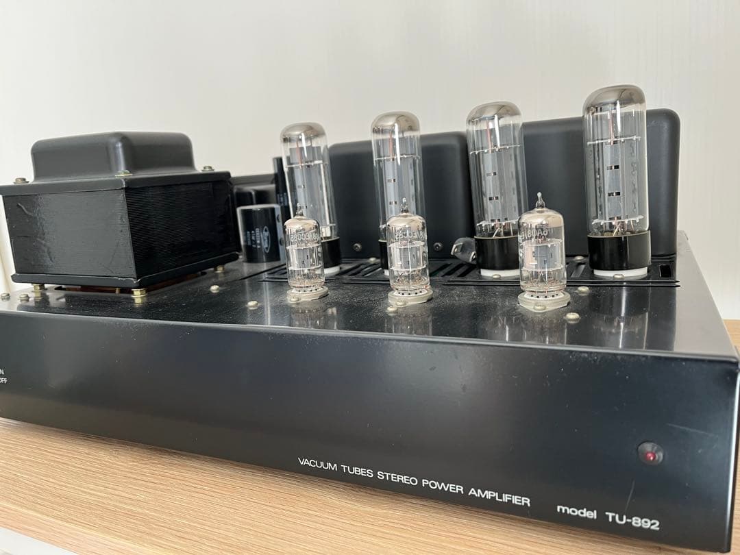 真空管ステレオパワーアンプTU-892 （ジャンク）