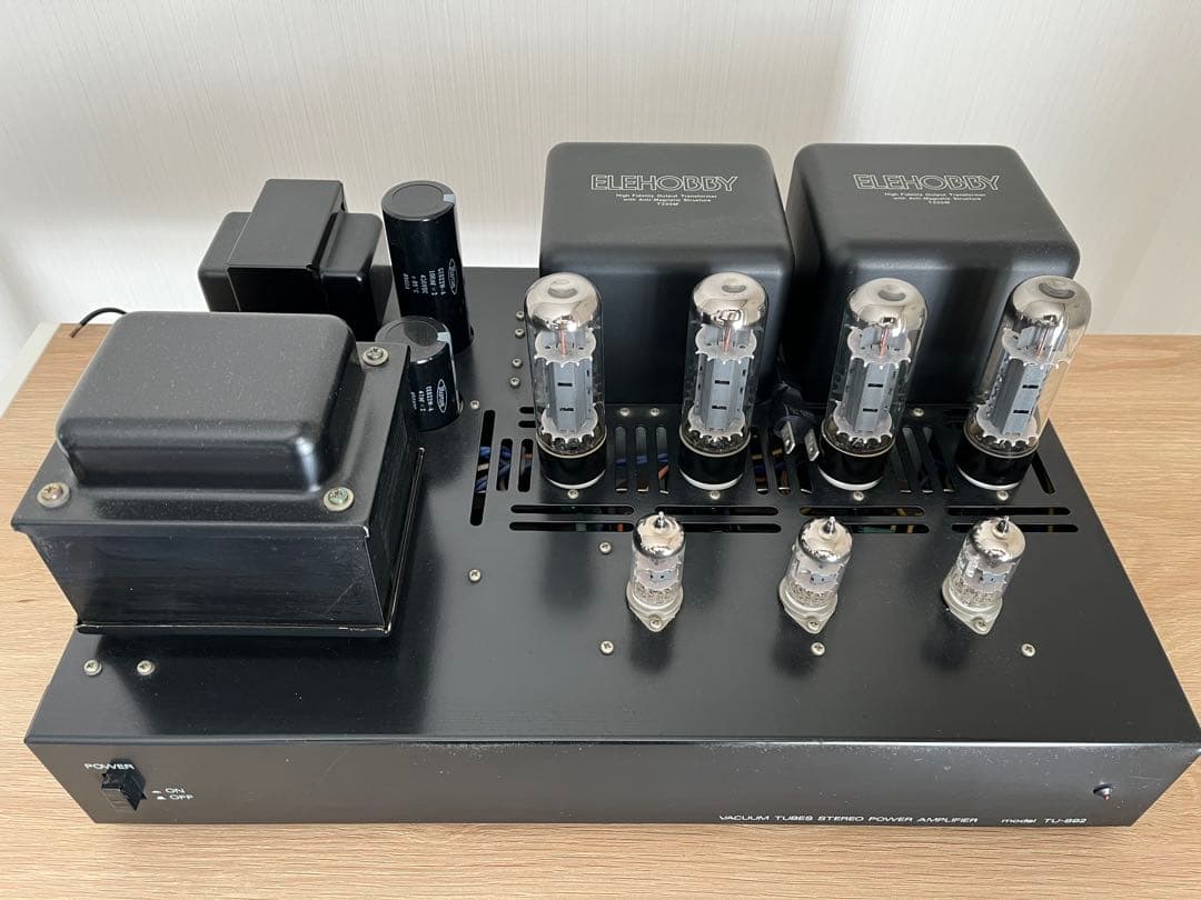 真空管ステレオパワーアンプTU-892 （ジャンク）