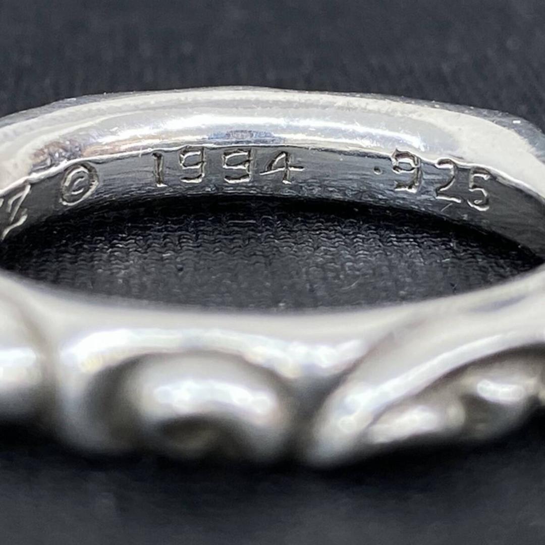 正規品 CHROME HEARTS SCROLLBAND RING 21.5号