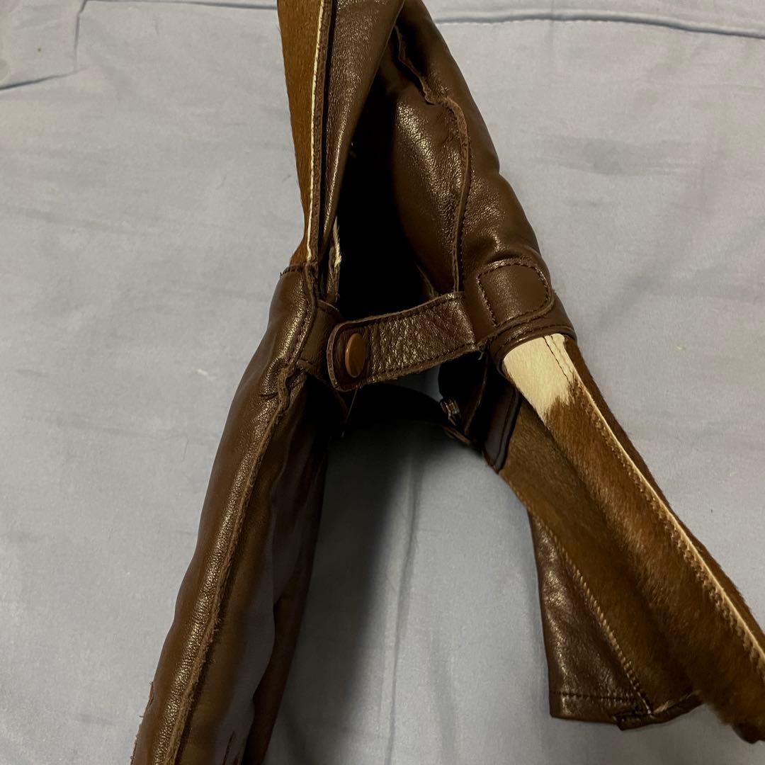【レア 新品】アトラクションズ 馬毛 グローブ BILTBUCK ブラウン