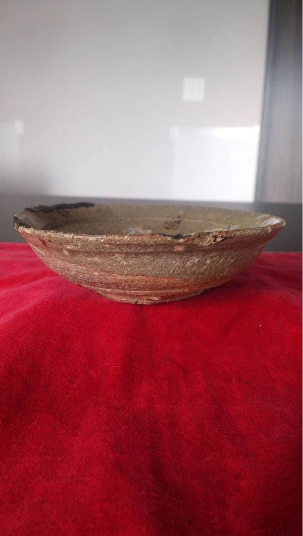 古唐津　発掘品　古陶磁　平盃　小皿　桃山時代