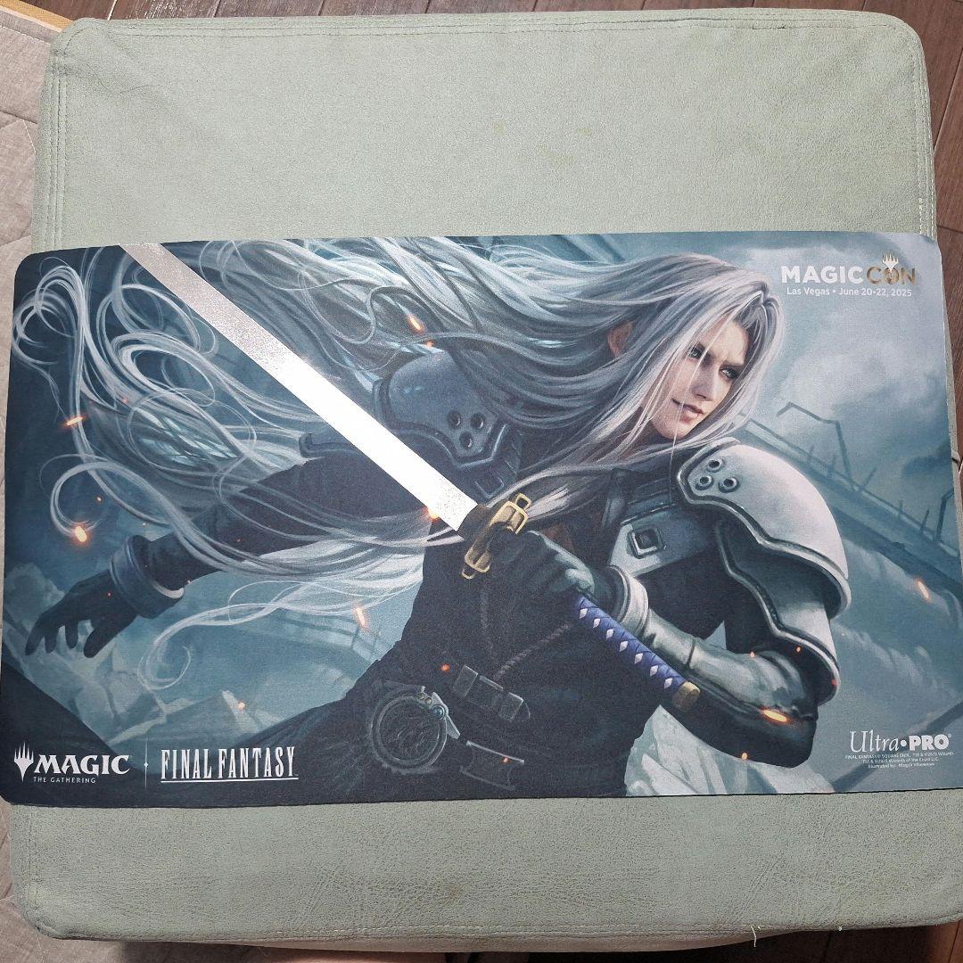 magiccon 限定 セフィロス プレイマット 部分foil Ultrapro