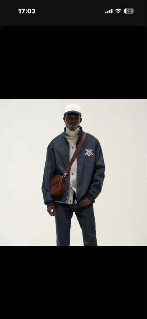 ジャケット・アウター Kith Bonded Microsuede Ali Track Jacket