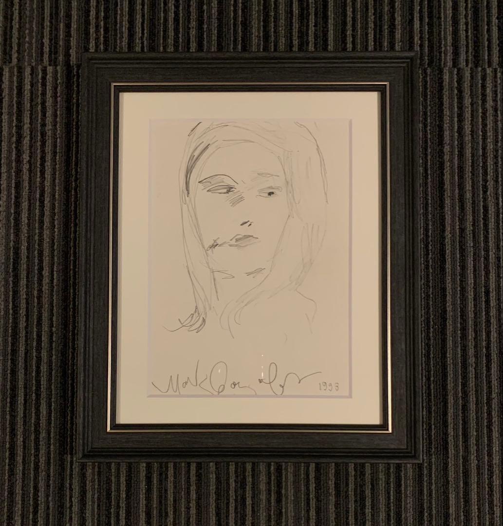 真作 mark gonzales gonz マークゴンザレス 原画 サイン入