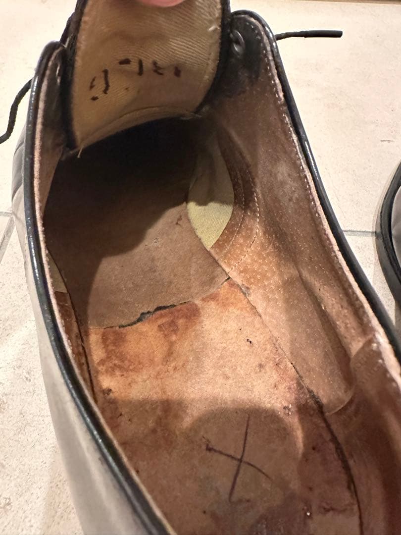 サービスシューズ　ダービーシューズ　ビンテージ