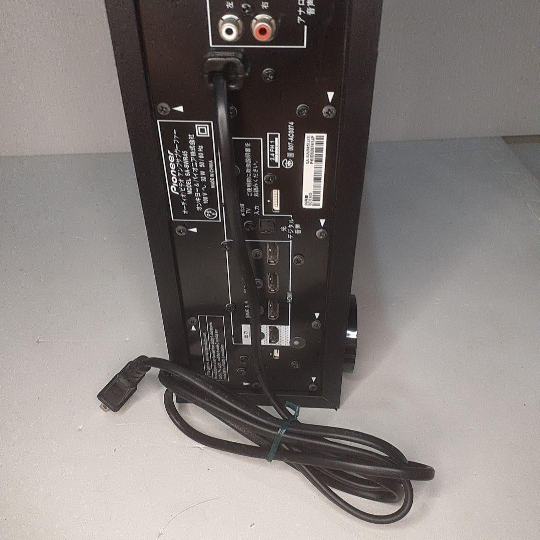 美品　パイオニア Pioneer SA-SWR45 アンプサブウーファー　動作品
