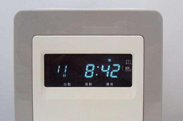 ★清掃済 美品 MAX タイムレコーダー ER-80S + 専用カード新品20枚