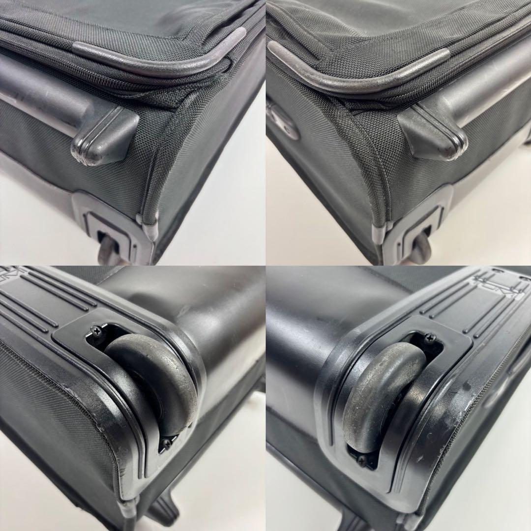 キャリーケース　TUMI スーツ　ケース　2輪　黒ナイロン　バッグ　41L