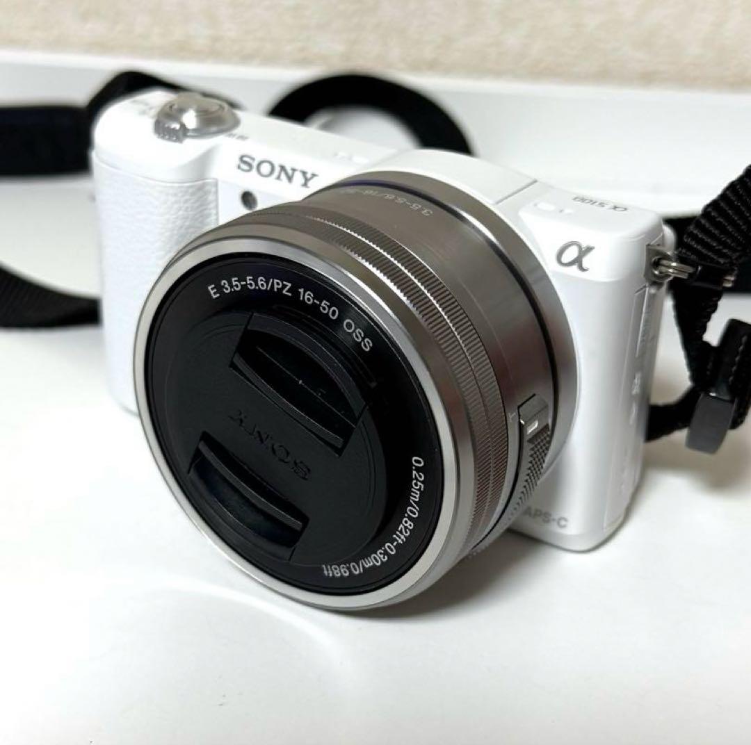 SONY ミラーレス デジタル一眼カメラ α5100 ホワイト