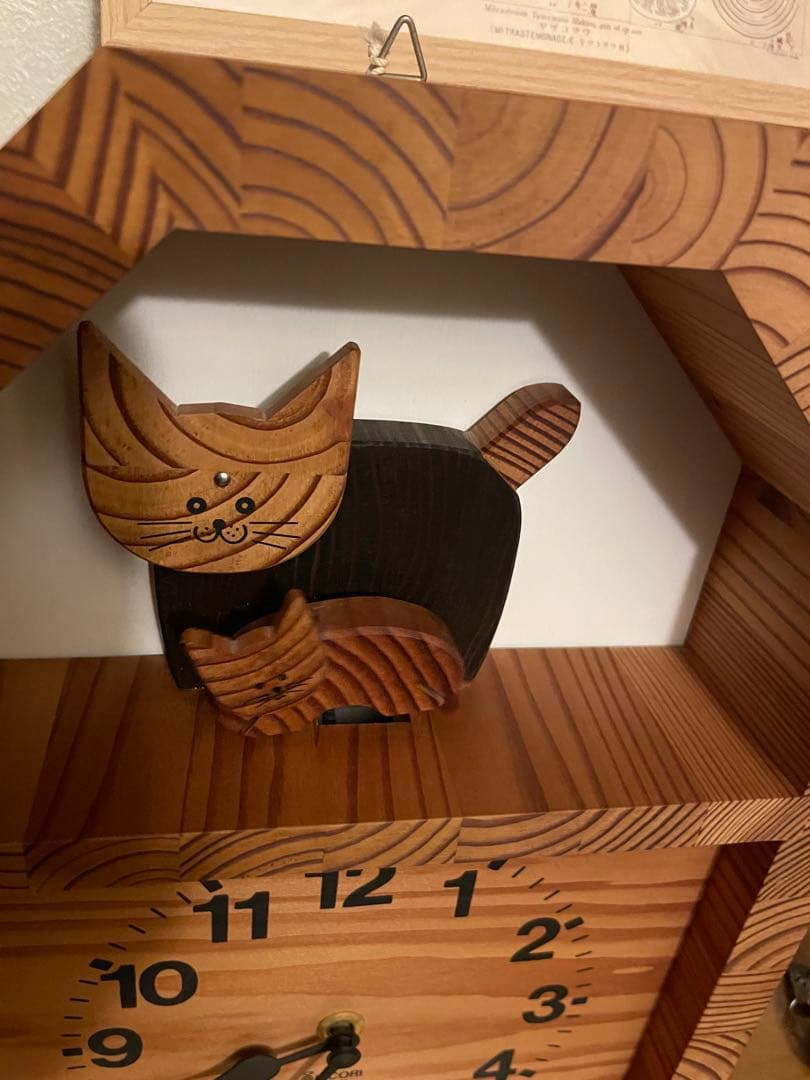 KICORI ネコ　置時計