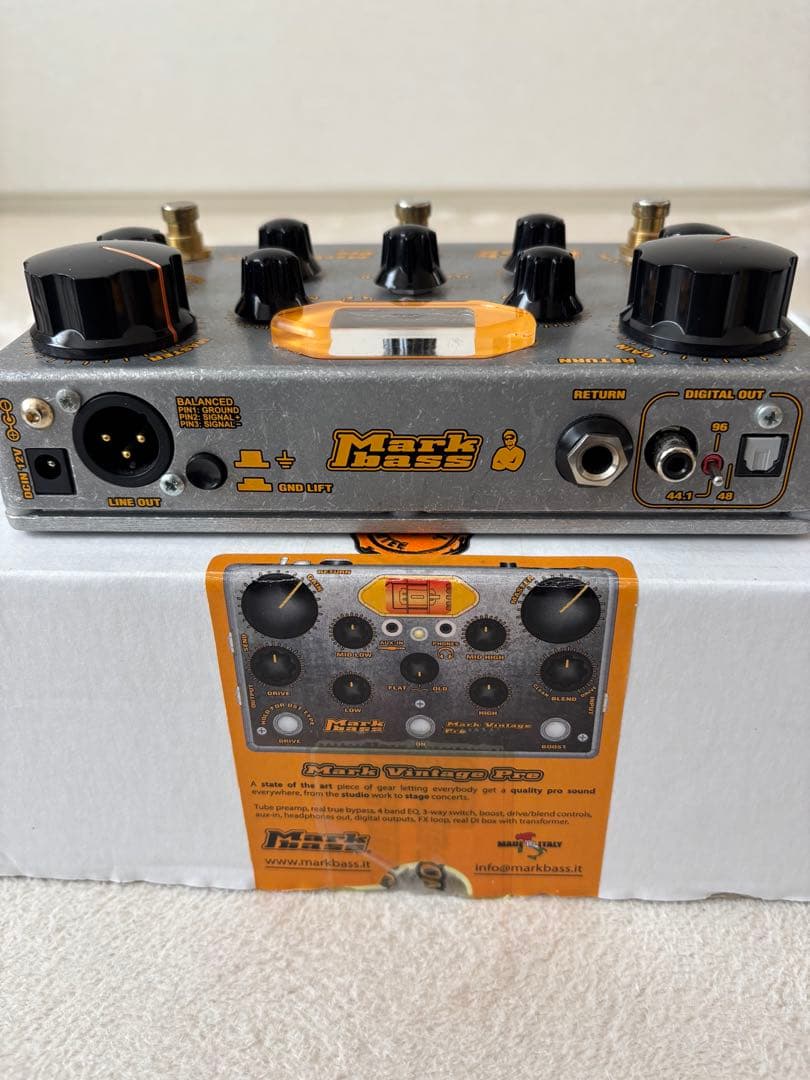 Markbass Mark Vintage Pre べースプリアンプ　美品‼️