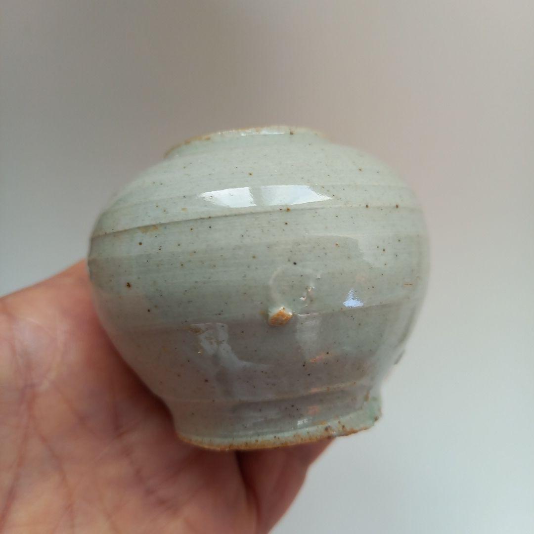 李朝　明器　小壺　古玩　骨董　古道具　アンティーク