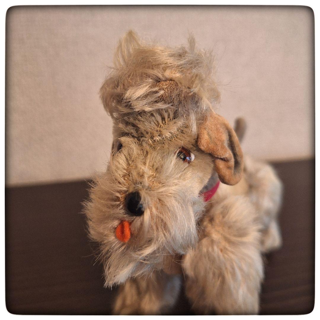 【犬 プードル Snobby スノビー】ヴィンテージ シュタイフ 美品