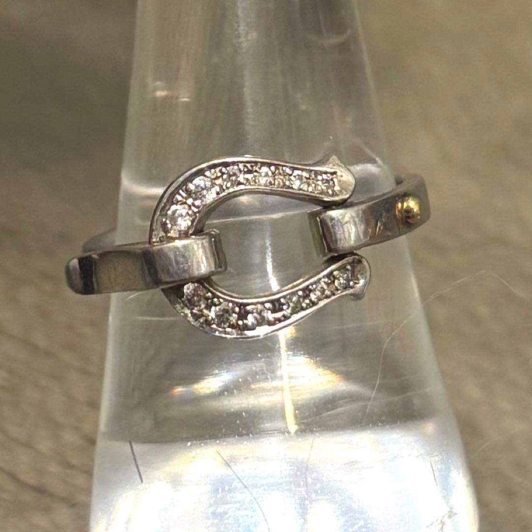 sympathy Oᖴ Soul K18 silver リング　ホースシュー