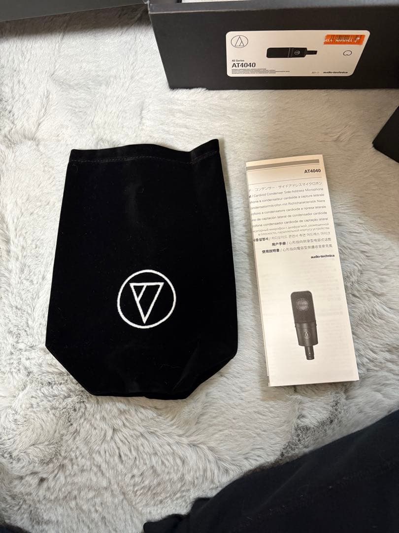 美品 audio-technica AT4040 コンデンサーマイク