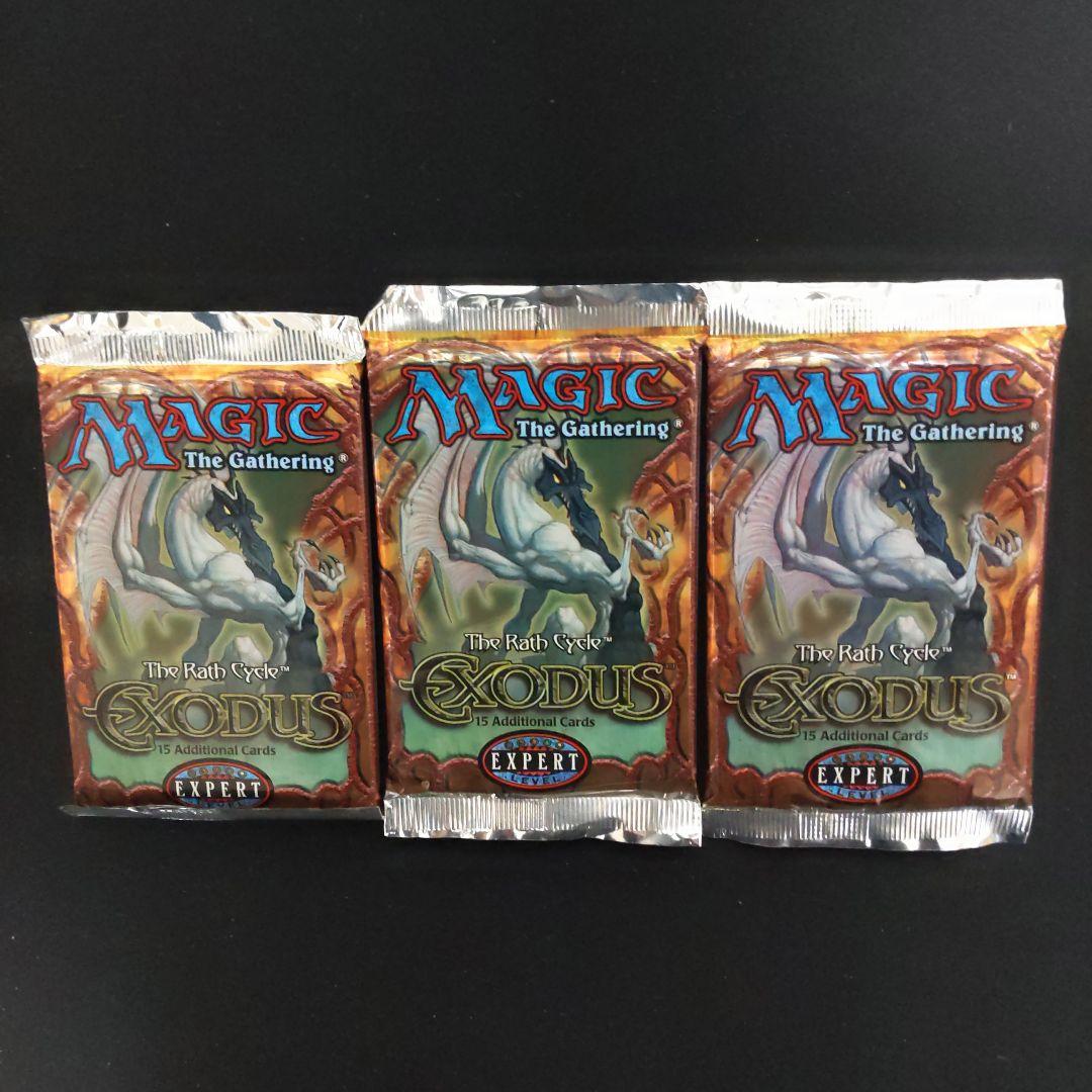 ●【訳アリ】エクソダス　ブースター　英語　３パックセット　（未開封新品）