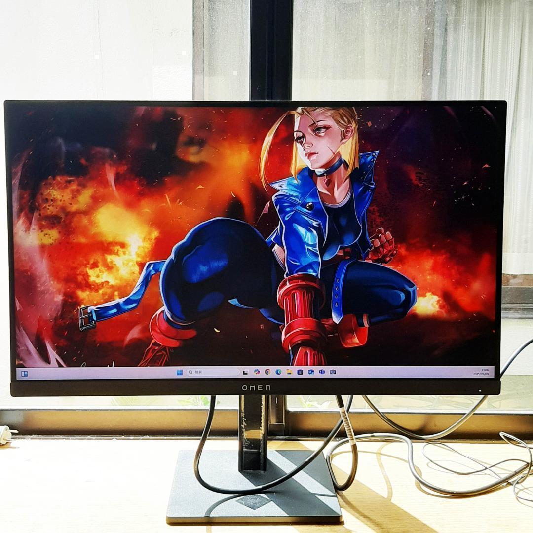 HP OMEN 24 165Hz FHD ゲーミング ディスプレイ
